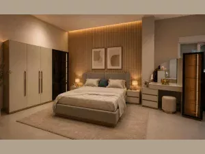 Home 8 chambre a coucher avec led