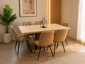 Table à Manger Panda – Design Moderne en WPC
